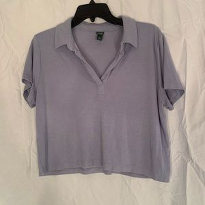 Blue, short sleeve shirt